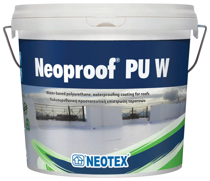 Neoproof PU W-40 Гидроизоляционная УФ стойкая полиуретановая мастика 